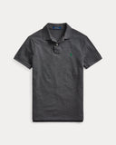 The Iconic Mesh Polo Shirt - All Fits Classic Barclay Heather/Green - Unmatched Kicks-ralph lauren