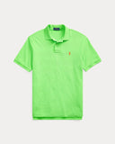 The Iconic Mesh Polo Shirt - All Fits Classic Kiwi Lime/Bright Red - Unmatched Kicks-ralph lauren