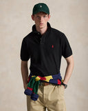 The Iconic Mesh Polo Shirt - All Fits Classic Polo Black/Red - Unmatched Kicks-ralph lauren