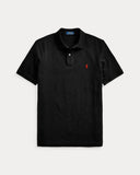 The Iconic Mesh Polo Shirt - All Fits Classic Polo Black/Red - Unmatched Kicks-ralph lauren