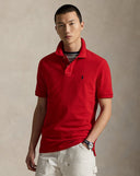 The Iconic Mesh Polo Shirt - All Fits Red - Unmatched Kicks - ralph lauren