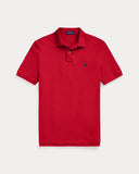 The Iconic Mesh Polo Shirt - All Fits Red - Unmatched Kicks - ralph lauren