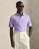 The Iconic Mesh Polo Shirt - All Fits Sky Lavender - Unmatched Kicks - ralph lauren