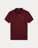 The Iconic Mesh Polo Shirt - All Fits Spring Wine Heather - Unmatched Kicks - ralph lauren