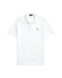 The Iconic Mesh Polo Shirt - All Fits White/Navy - Unmatched Kicks - ralph lauren
