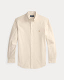 The Iconic Oxford Shirt - All Fits Camel/White - Unmatched Kicks-ralph lauren