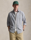 The Iconic Oxford Shirt - All Fits Navy - Unmatched Kicks-ralph lauren