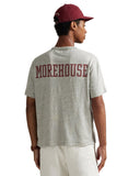 The Morehouse College Crest T-Shirt Loft Heather - Unmatched Kicks - ralph lauren