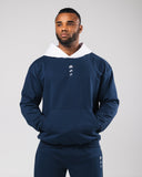 Three Pillar Heavyweight Hoodie - Denim - Unmatched Kicks - Alphalete