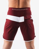 Titan Boardshort - White Merlot - Unmatched Kicks - Alphalete