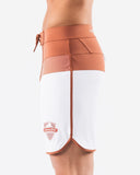 Titan Boardshort - White Rust - Unmatched Kicks - Alphalete