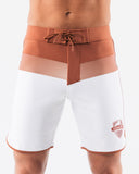 Titan Boardshort - White Rust - Unmatched Kicks - Alphalete