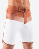 Titan Boardshort - White Rust - Unmatched Kicks - Alphalete