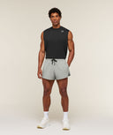 Train 4" Shorts slim fit Smokey Grey - Unmatched Kicks-GYMSHARK
