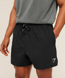 Train 5" Short slim fit Black - Unmatched Kicks - GYMSHARK