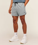 Train 5" Short slim fit Smokey Grey - Unmatched Kicks - GYMSHARK