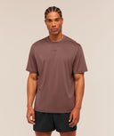 Train T-Shirt regular Espresso Brown - Unmatched Kicks-GYMSHARK