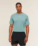 Train T-Shirt regular Storm Blue - Unmatched Kicks - GYMSHARK