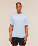 Train T-Shirt regular Tranquil Blue - Unmatched Kicks-GYMSHARK