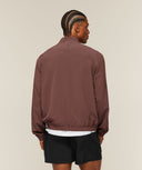 Train Track Jacket regula Espresso Brown - Unmatched Kicks-GYMSHARK