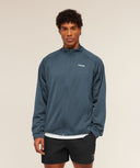 Train Zip Through Jacket oversized fit Stealth Blue - Unmatched Kicks - GYMSHARK