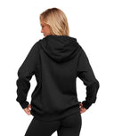 Training Fleece Oversized Zip Hoodie oversized fit GS Black - Unmatched Kicks - GYMSHARK