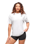 Training Oversized T-Shirt oversized fit White - Unmatched Kicks - GYMSHARK