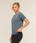 Training T-Shirt Iron Blue - Unmatched Kicks - GYMSHARK