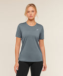 Training T-Shirt Iron Blue - Unmatched Kicks - GYMSHARK