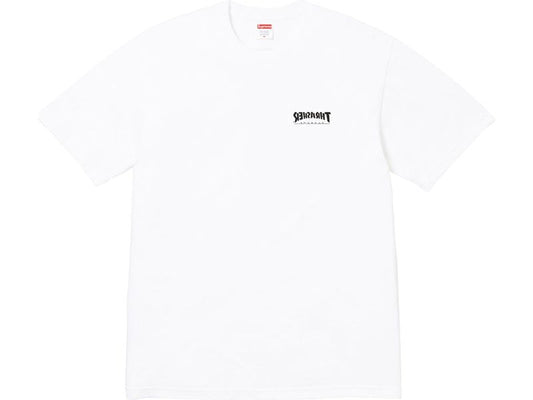 Supreme Thrasher Cross Tee White