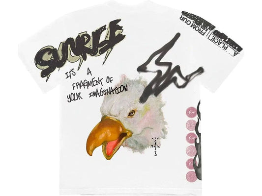 Men's Cactus Jack by Travis Scott For Fragment Sunrise Tee