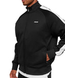 Tricot Track Jacket oversized fit Black - Unmatched Kicks - GYMSHARK