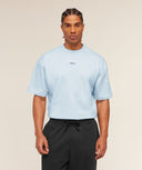 Trophy Graphic T-Shirt oversized fit Chilled Blue - Unmatched Kicks - GYMSHARK
