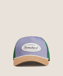 Trucker Cap Worn Blue/Antique Gold/Lift Green - Unmatched Kicks - Gymshark Accessories