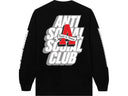 TWO TONE TEE BLACK SWEATSHIRT - Unmatched Kicks - Anti Social Social Club