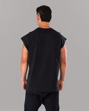 Union Mineral Cutoff - Washed Black - Unmatched Kicks - Alphalete