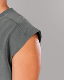 Union Mineral Cutoff - Washed Grey - Unmatched Kicks - Alphalete