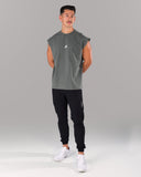 Union Mineral Cutoff - Washed Grey - Unmatched Kicks - Alphalete