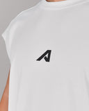 Union Mineral Cutoff - White - Unmatched Kicks - Alphalete