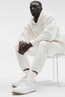 Unisex Half - Crew Scrunch Sock - Ivory - Unmatched Kicks - Accessories:Socks