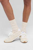 Unisex Half - Crew Understated Sock - Bone - Unmatched Kicks - ALO