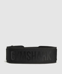 Velcro Weightlifting Belt Black - Unmatched Kicks - Gymshark Accessories