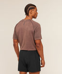 Versatile Seamless T-Shirt Taupe Brown/Cool Brown - Unmatched Kicks - GYMSHARK