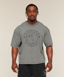 Vintage Legacy T-Shirt oversized fit Ash Grey - Unmatched Kicks - GYMSHARK