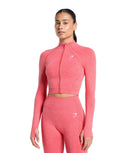 Vital Midi Zip Up Jacket body fit Heavy Blue Marl - Unmatched Kicks - GYMSHARK