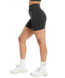 Vital Shorts Black Marl - Unmatched Kicks - GYMSHARK