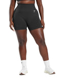 Vital Shorts Black Marl - Unmatched Kicks - GYMSHARK