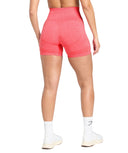 Vital Shorts Coral Red Marl - Unmatched Kicks - GYMSHARK