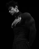 Void Tech™ Deathwing Longsleeve Quarter Zip Compression [VOID BLACK] - Unmatched Kicks - Breathedivinity