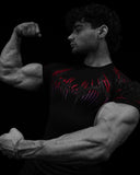 Void Tech™ Parasite Short Sleeve Compression [RAGE] - Unmatched Kicks - Breathedivinity